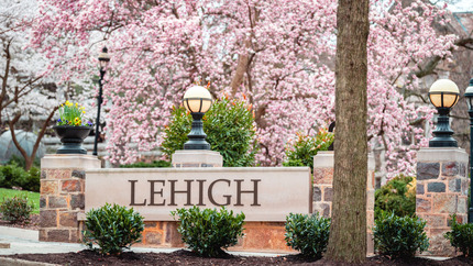 Cherry blossoms on Lehigh campus